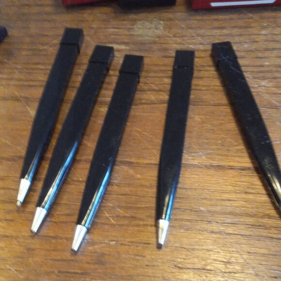 5 Richland VTG Cigarette Advertisement Plastic Pack Pen Holder PENS NON WORKING - Picture 5 of 12